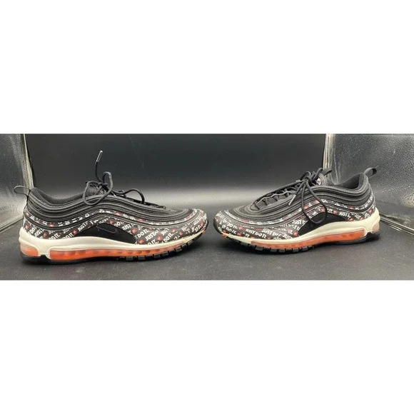 mens nike air max 97Just Do It Black size 11
